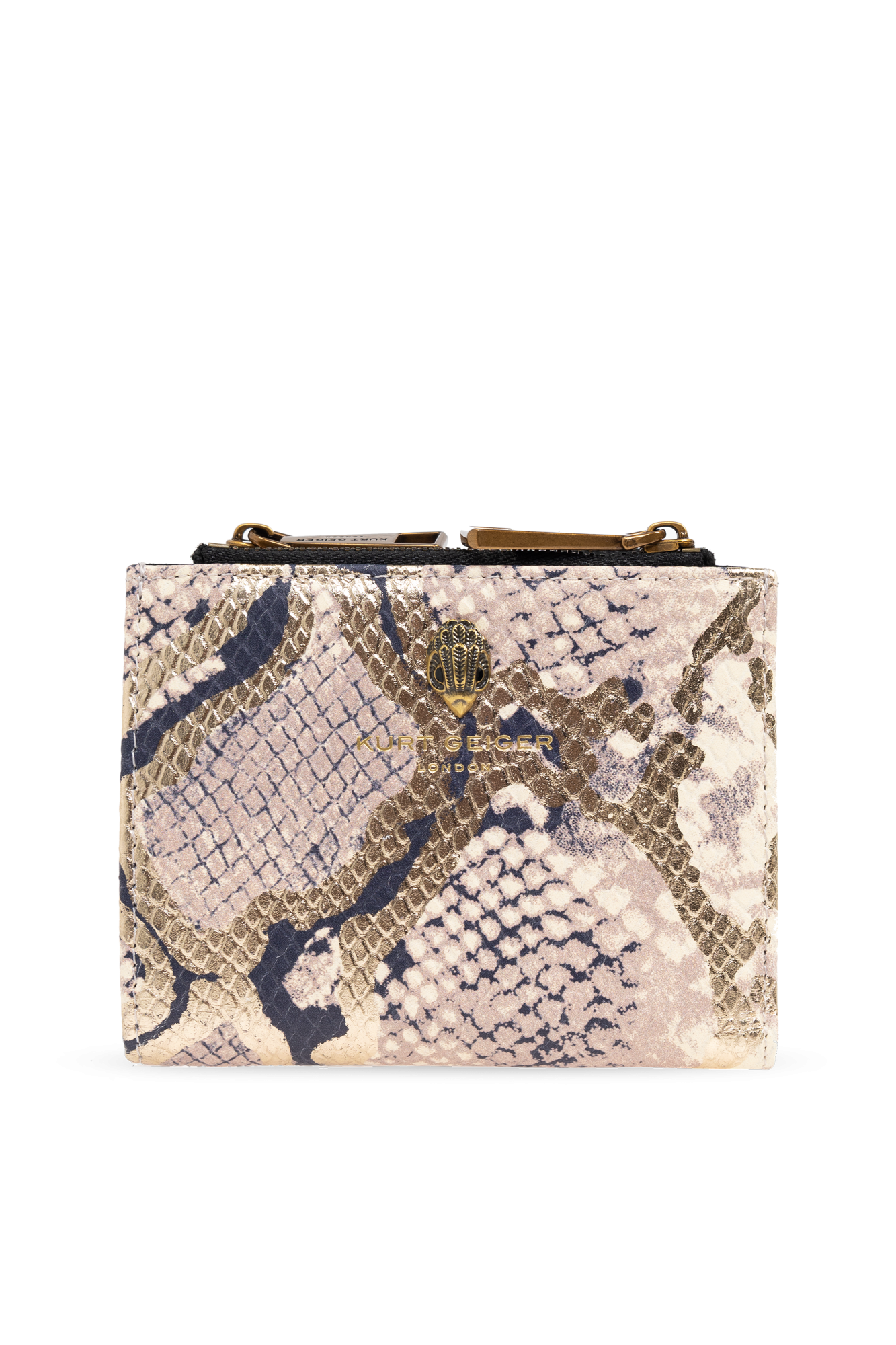 Baskets Kurt Geiger Femme Imprimé Serpent - Taille UK 4, Couleur Beige - Occasion